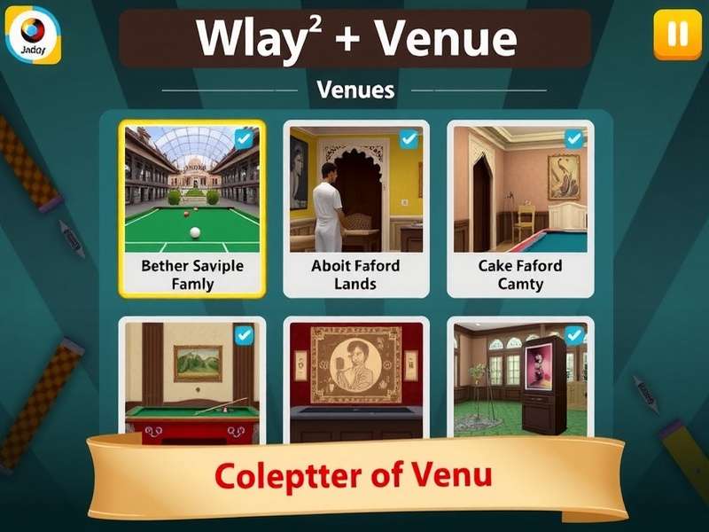 Jaipur Billiards Glory Venue Selection